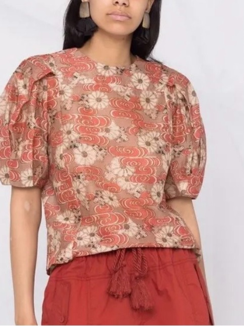 Ulla Johnson Gaia Print Top